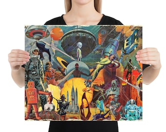 Vintage Sci Fi - Etsy