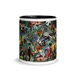 Existential Astronauts Mug with Color Inside
