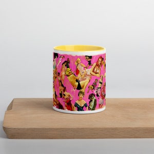 Pulp Paperback Beauties Mug con colore all'interno