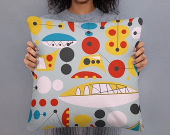 Abstract Art Throw Pillow