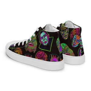 Men’s high top Classic Monsters canvas shoes