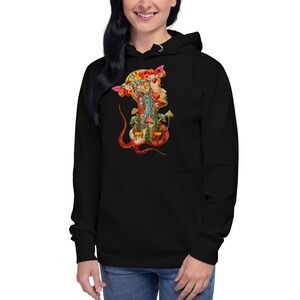 Anatomical Flower Man Unisex Hoodie