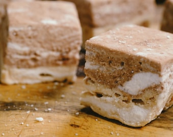 Peanut Butter Nutella  Marshmallows - 1 dozen Gourmet marshmallows