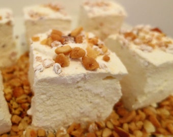 Banana Nut Marshmallows - 1 dozen Gourmet marshmallows