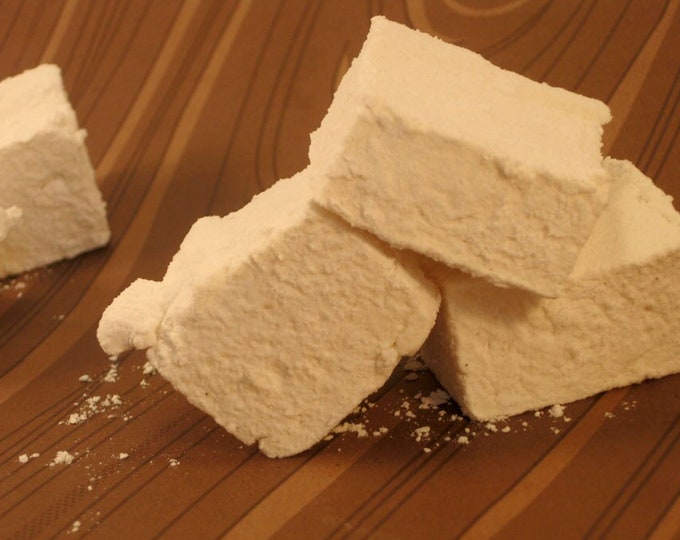 Honey Vanilla Marshmallows - 1 dozen Gourmet marshmallows