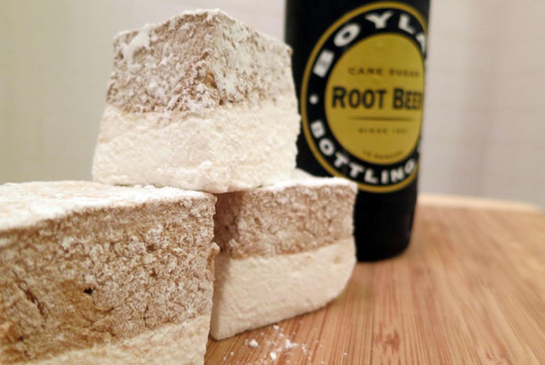 Root Beer Float Marshmallows - 1 dozen Gourmet marshmallows Bild 1