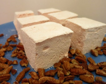 Butter Pecan Marshmallows - 1 dozen Gourmet marshmallows