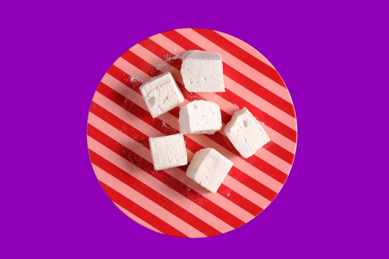 Classic Vanilla Bean Marshmallows 1 dozen Gourmet marshmallows image 4