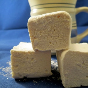 Vanilla Chai Marshmallows  - 1 dozen Gourmet homemade marshmallows