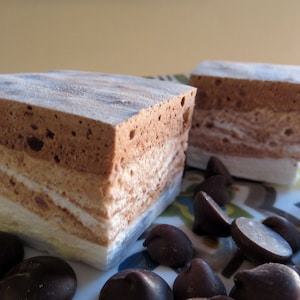 Triple Chocolate Marshmallows - 1 dozen Gourmet marshmallows - white, dark, and milk chocolate