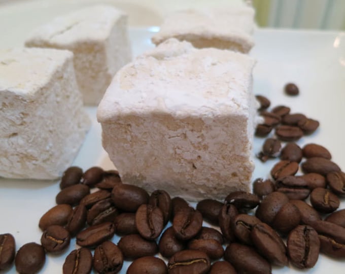 Coffee Marshmallows  - 1 dozen Gourmet marshmallows