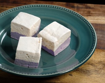 Peanut Butter & Jelly PBJ  Grape Marshmallows - 1 dozen Gourmet marshmallows