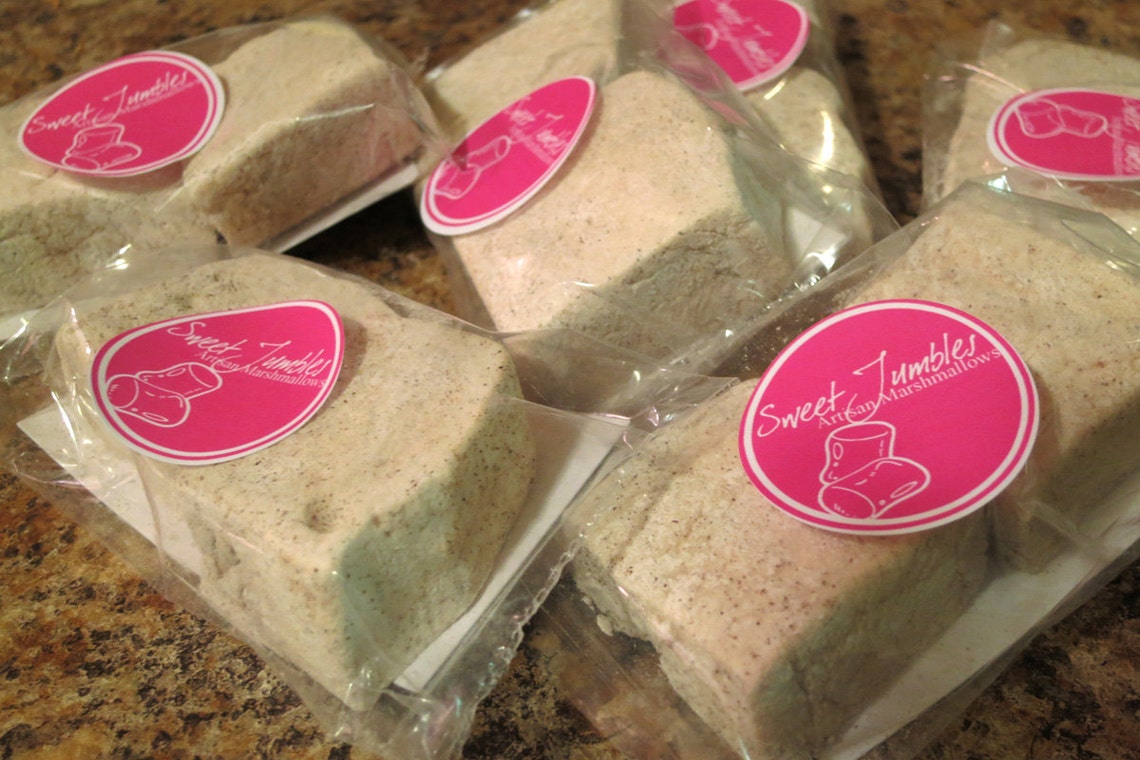 Marshmallow Party Favors Individually Wrapped 1 Dozen Etsy
