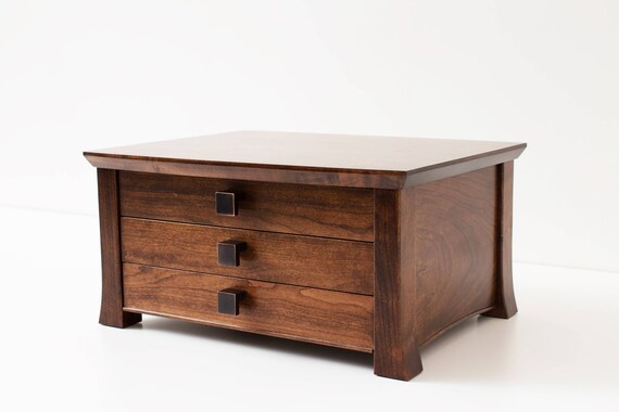 Silverware Chest Modesto Etsy