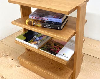 End Table Bookshelf With 4, 5, or 6 Shelves. Lampstand. - Etsy Canada