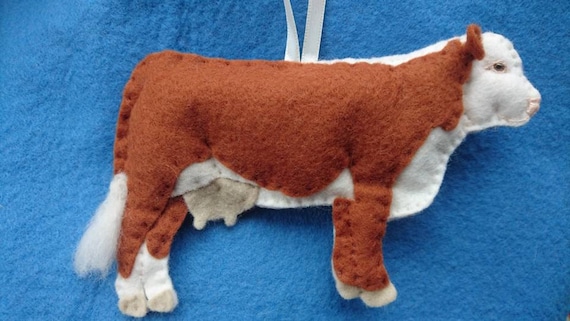hereford cow stuffed animal