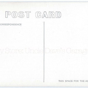 1950er-1960er Jahre "Platz Briefmarken hier" Blanko zum Ausdrucken oder Digitalen Kunstwerk ~ Vintage Postkarte Zurück Kunstwerk: Sofortiger digitaler Download.