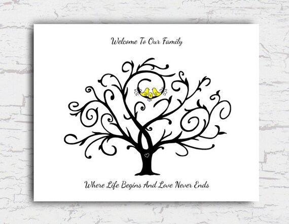 thumbprint baby shower guest book