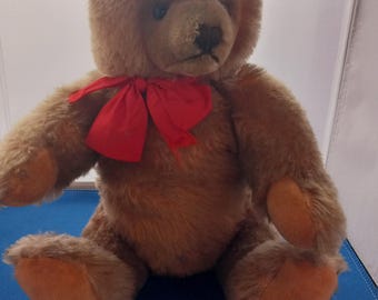 Peluche Ours Steiff Zotty En Mohair – Vintage Made In Germany 1950-60