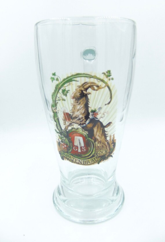 Burkhardts Bock beer 1877 Vintage poster reproduction.