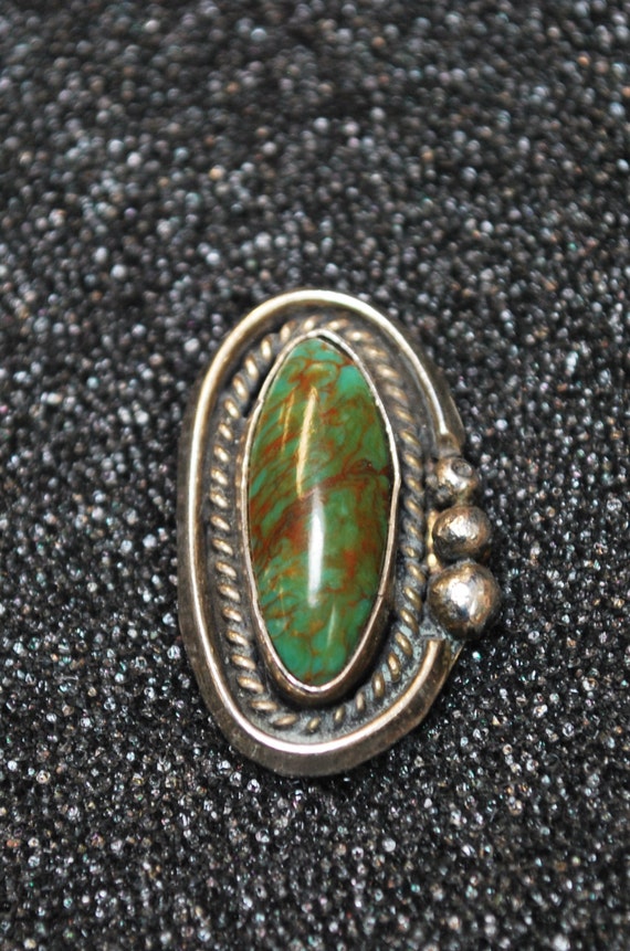 Vintage Native american turquoise ring