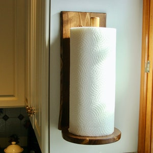 Vertical Wall-mounted Paper Towel Holder
