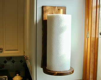 Vertical Wall-mounted Paper Towel Holder