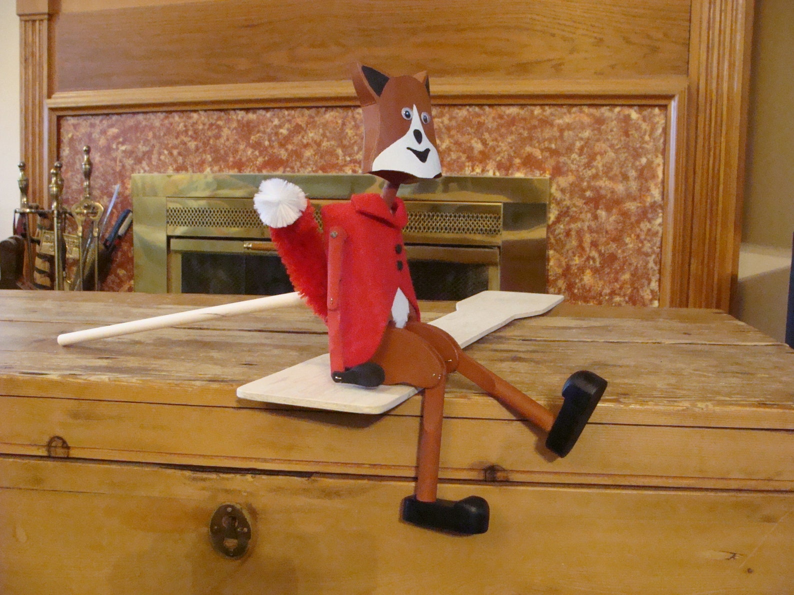 Rustic Jig Doll foxy Hand Crafted Wooden Etsy