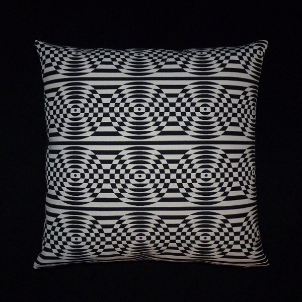 Verner Panton "Opitk" by Maharam - Mid-century Modern design accent pillow 17" x 17" feather/down insert included