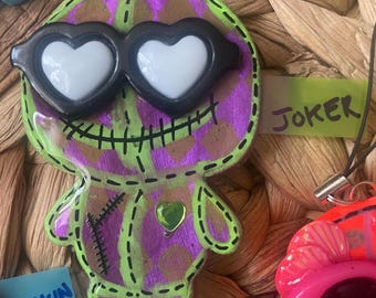 Haunted Rag Doll Charms – Summerween Decor – Hand Painted – Oye Moye Original
