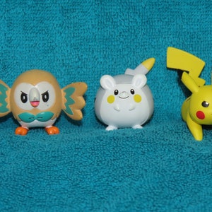 Pokemon Anime Toys Figures Kawaii PikachuTogedemaru Alola Region