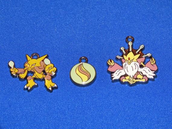 Alakazam / Mega Stone / Mega Alakazam Pokemon Charm Made Into -   Portugal