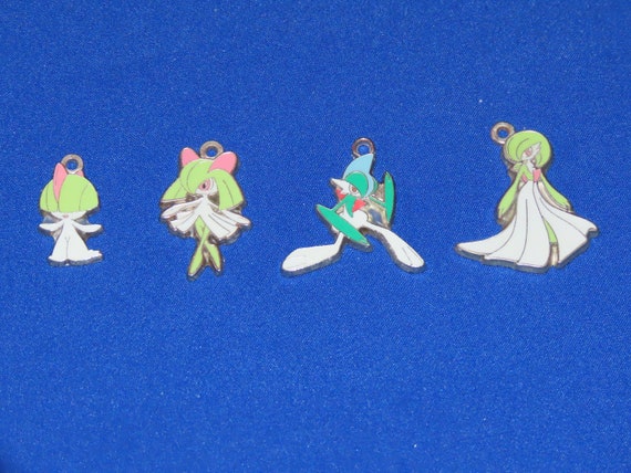 Ralts, Kirlia, Gardevoir Pokemon Evolution Cross Stitch Pattern