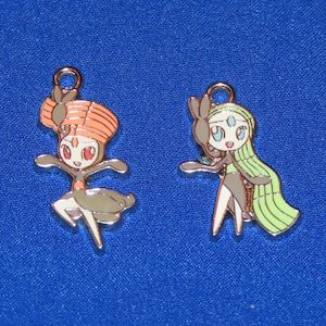 Meloetta / Pirouette Forme Pokemon Charm Made Into What You Want Select -  Etsy