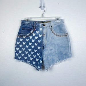 Short vaquero bicolor / Cintura: 30