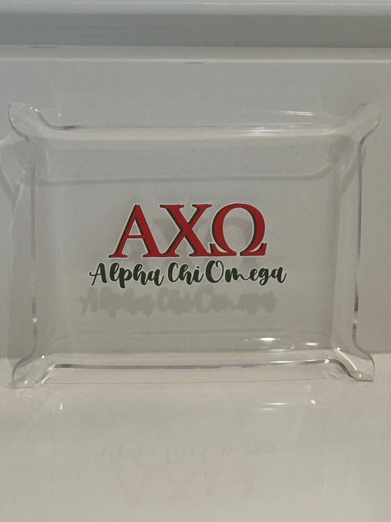 Sorority Acrylic Tray - 19 Sororities available