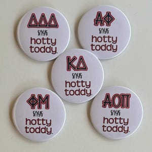 3" Game Day-knop voor studentenverenigingen - Hotty Toddy