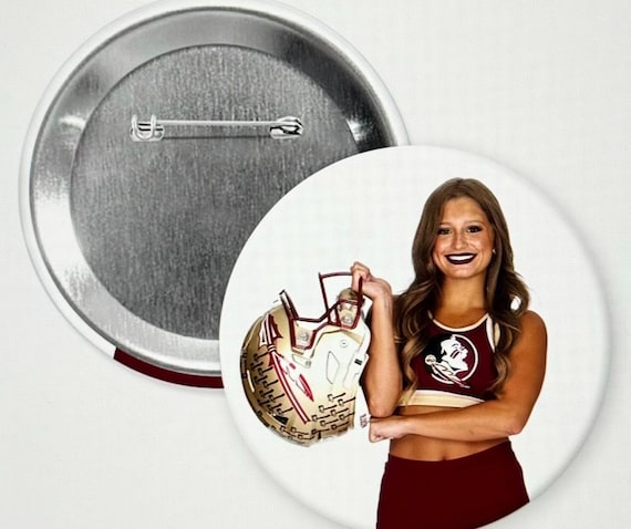 Custom Cheer/Band/Sports/Birthday Buttons - 3"