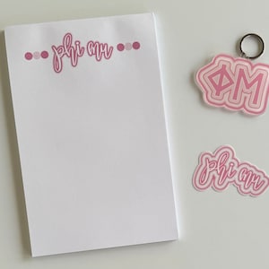 Phi Mu Sorority Gift Set