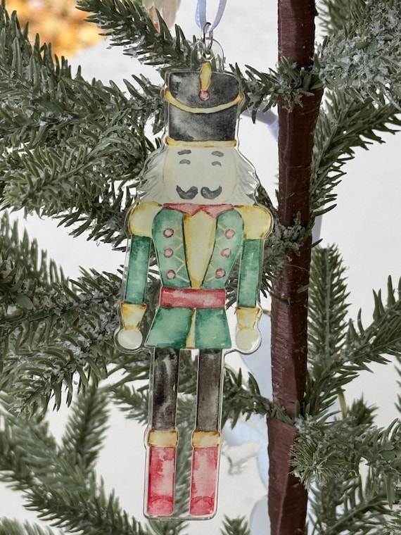 Acrylic Nutcracker Ornament