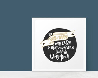 Christmas Collection — SON OF MAN (Version #1)