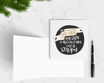 Christmas Card Collection — SON OF MAN (Version #1)