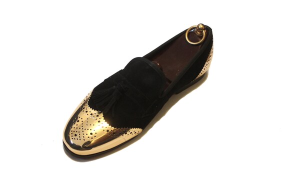 gold toe loafers