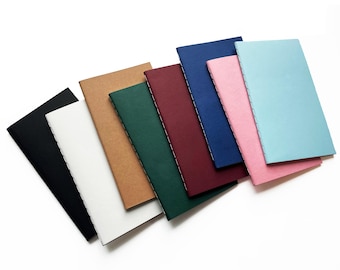 Mini cahier au point à cheval. Carnets de poche vierges bien faits, 3 x 5,5 pouces. Petits livres blancs avec reliure cousue. Carnet de notes bien rangé, à l'unité ou en gros.