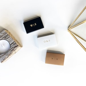 Custom Text Matchboxes | Larger Font. Name Initials Date Monogram Wedding Matches. Personalized Matchbooks. Wedding Matchbox Favor for Guest