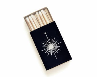 Compass Rose Matchbox. Follow the North Star Decorative Matchbook. Cardinal Directions Matches. Explorer, Adventure, Travel, Wanderlust Gift