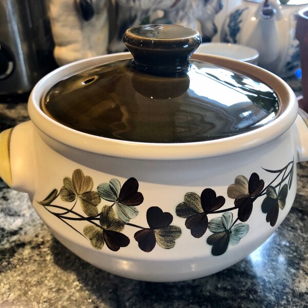 Denby Shamrock Pattern Etsy