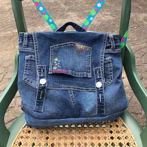 Safari daypack denim deals