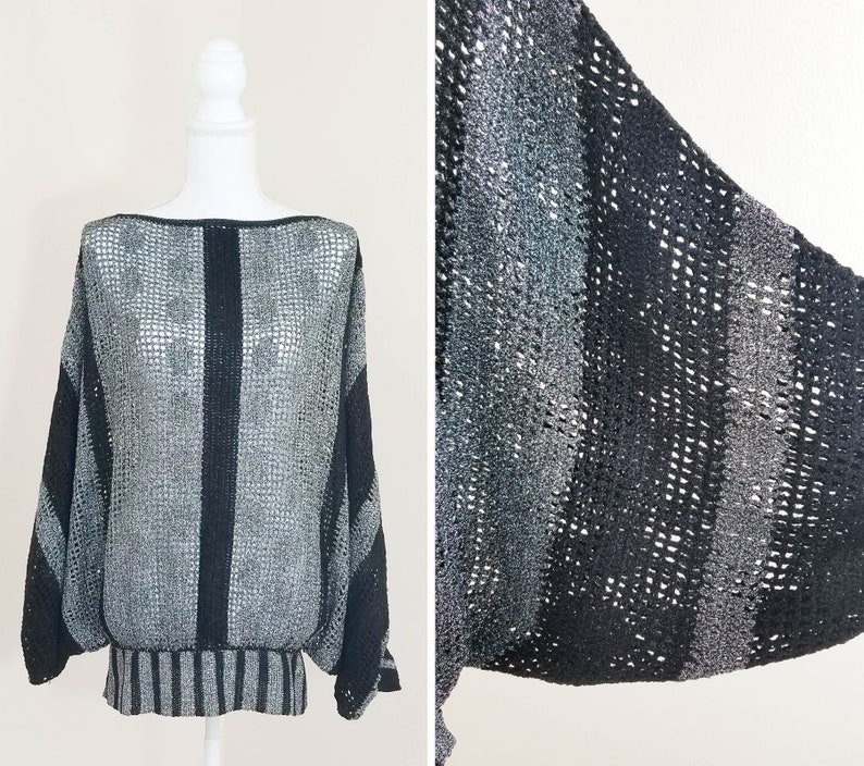 90s The Cure batwing sweater