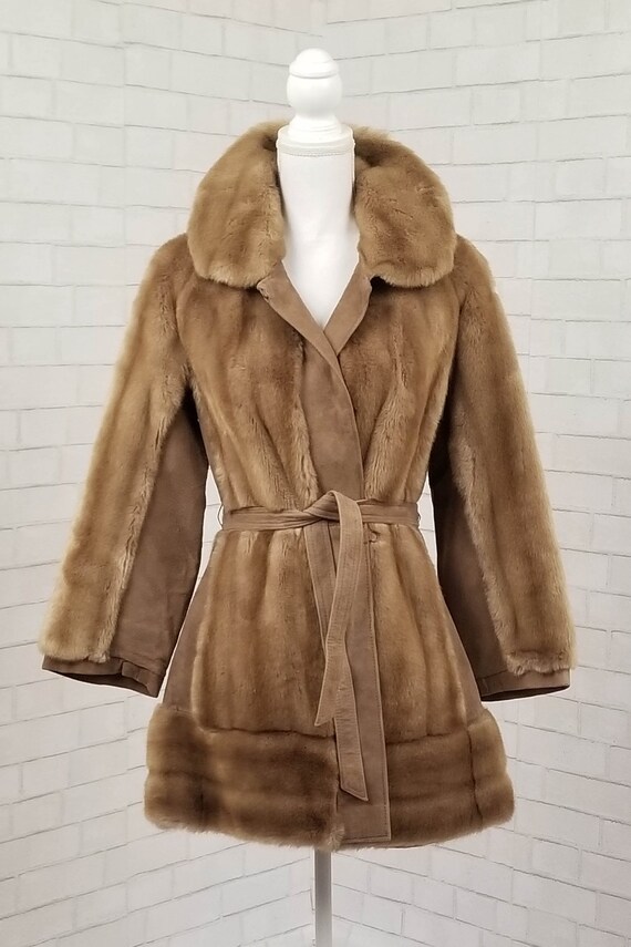 60s // Lilli Ann faux fur coat